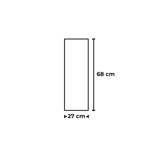 Papel de 27 x 68 cm