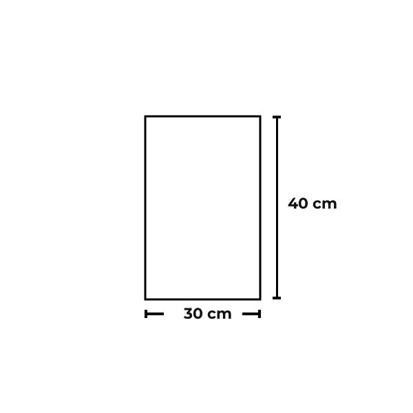 Papel de 30 x 40 cm