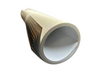 10 piezas carton caple 18pts color blanco reverso cafe 88x102cm 360g