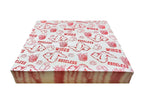 1000 piezas papel encerado alitas color rojo 20x30cm