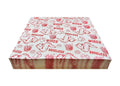 1000 piezas papel encerado alitas color rojo 29x34cm
