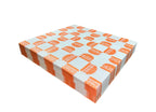 1000 piezas papel grado alimenticio impreso burger color naranja 24x34cm 35g