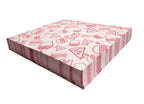 1000 piezas papel encerado pizza, papas, burger color rojo 20x30cm