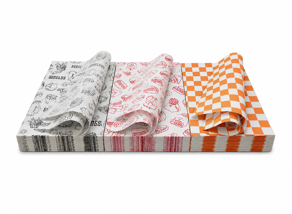 Promoción 1000 piezas papel genérico modelos varios 20x30cm. Mínimo de compra 10 millares en adelante