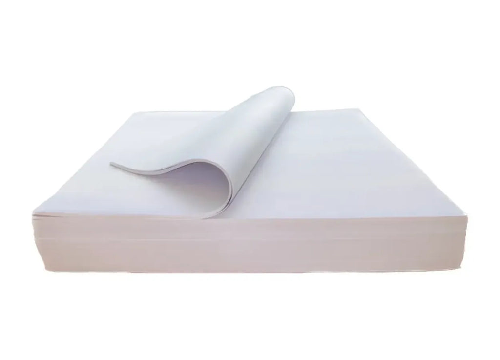 1000 piezas papel de china color blanco 27x68cm 22g