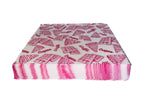 1000 piezas papel grado alimenticio crepas y waffles color rosa 29x34cm 25g