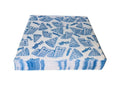 1000 piezas papel grado alimenticio crepas y waffles color azul acero 29x34cm 25g