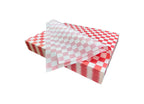 1000 piezas papel grado alimenticio encerado 20x30cm 25g