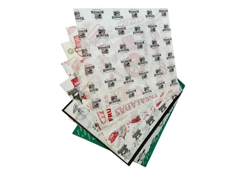 Promoción 1000 piezas papel impreso con tu logo 34x44cm. Mínimo de compra 4 millares en adelante
